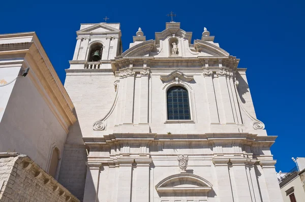 教会的圣 agostino。特鲁利特拉尼。普利亚大区。意大利. — 图库照片