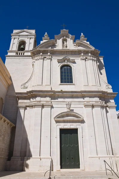 Kilise st. agostino. Trani. Puglia. İtalya. — Stok fotoğraf