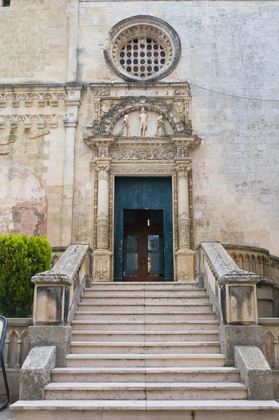 母亲教会圣尼古拉。科里利亚诺 d'otranto。普利亚大区。意大利. — 图库照片