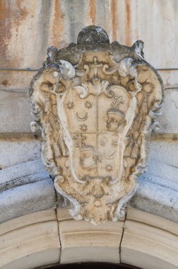 Archiepiscopal Sarayı. Barletta. Puglia. İtalya.