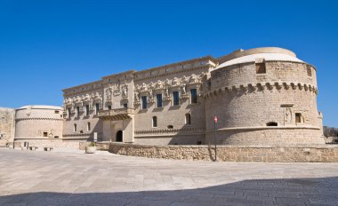 De Monti Castle of Corigliano d'Otranto. Puglia. Italy. clipart