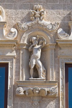 corigliano d'otranto monti kale de. Puglia. İtalya.