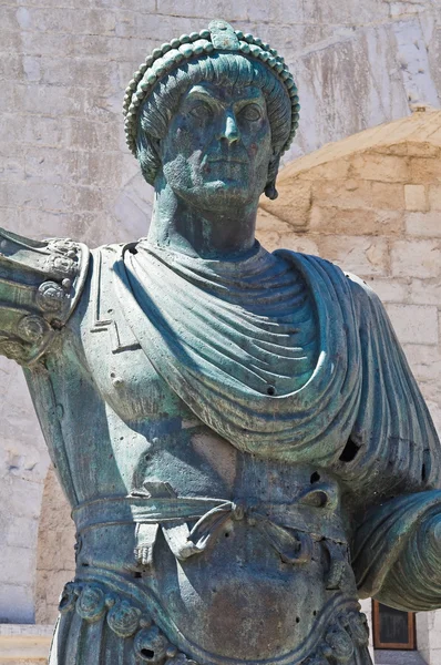 Colossus of Barletta. Puglia. Italy. — Stock Photo, Image