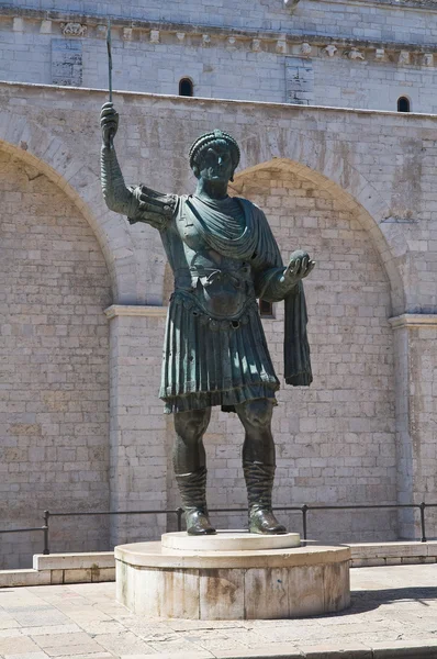 Colossus of Barletta. Puglia. Italy. — Stock Photo, Image
