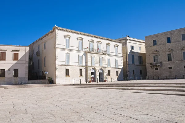 Palácio Addazi. Trani... Puglia. Itália . — Fotografia de Stock