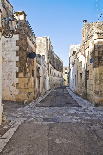 Alleyway. Corigliano d'Otranto. Puglia. Italy. — Stock Photo, Image