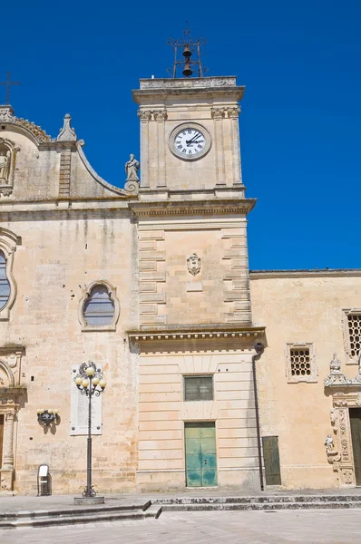Iglesia Madre de San Giorgio. Melpignano. Puglia. Italia . —  Fotos de Stock