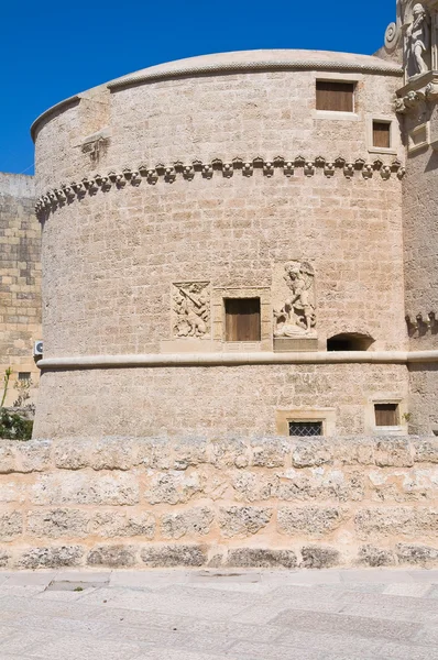 De monti κάστρο της corigliano d'otranto. Puglia. Ιταλία. — Φωτογραφία Αρχείου