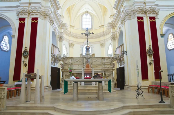 Igreja de Nossa Senhora da Assunção. Soleto. Puglia. Itália . — Fotografia de Stock