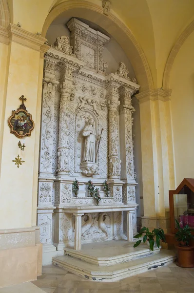 Kostel Panny Marie Nanebevzetí Panny Marie. Soleto. Puglia. Itálie. — Stock fotografie