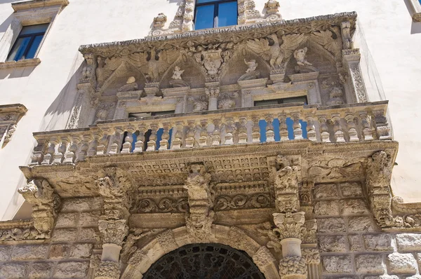 Palácio Della Marra. Barletta. Puglia. Itália . — Fotografia de Stock
