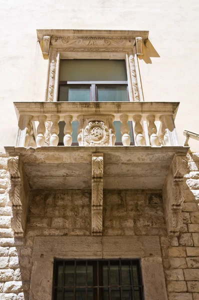 Palazzo Della Marra. Barletta. Puglia. Italia . — Foto Stock