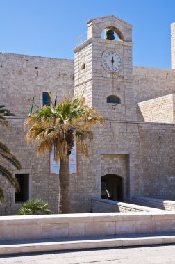 Trani Swabian castle. Puglia. İtalya.