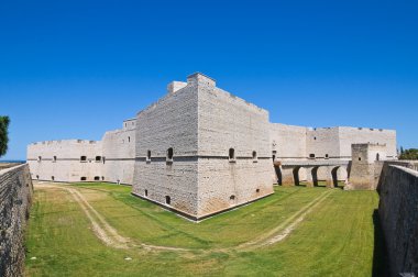 barletta'nın Kalesi. Puglia. İtalya.