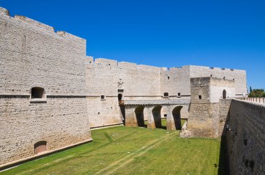 barletta'nın Kalesi. Puglia. İtalya.