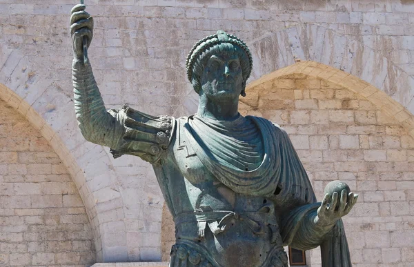 stock image Colossus of Barletta. Puglia. Italy.