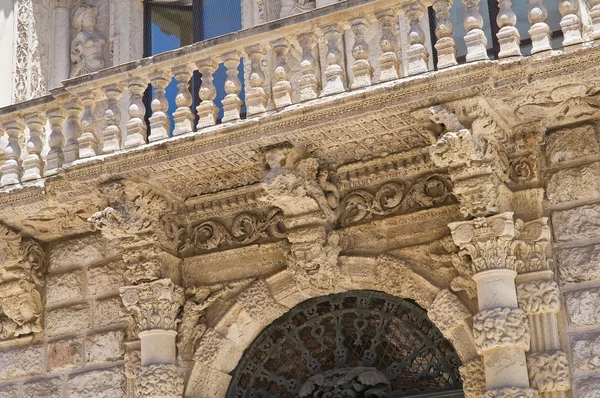 Della Marra palace. Barletta. Puglia. Italy. — Stock Photo, Image