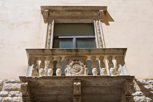 Palais Della Marra. Barletta. Pouilles. Italie . — Photo