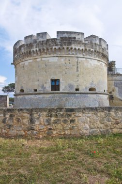 Acaya Kalesi. Vernole. Puglia. İtalya.