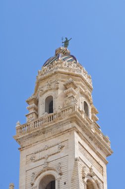 Katedral belltower. Lecce. Puglia. İtalya.