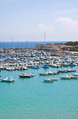 otranto panoramik manzaralı. Puglia. İtalya.