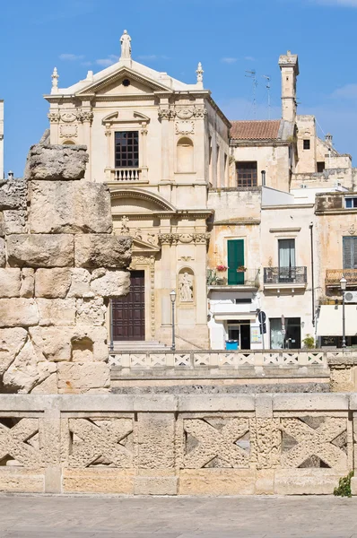 Ansicht von Lecce. Apulien. Italien. — Stockfoto
