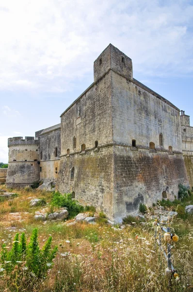 Castillo de Acaya. Vernole. Puglia. Italia. — Foto de Stock