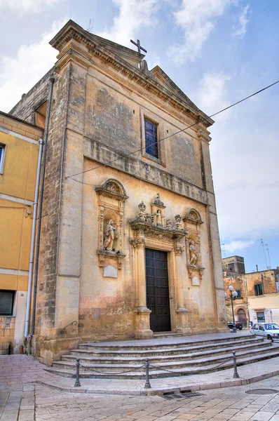 Fostrar kyrkan. Cavallino. Puglia. Italien. — Stockfoto