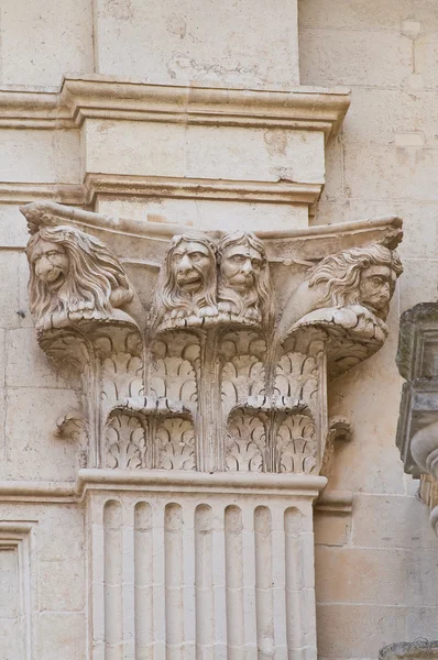 Catedral de Lecce. Puglia. Itália . — Fotografia de Stock