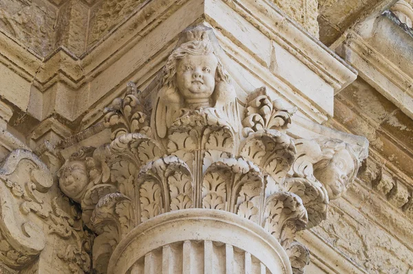 Lecces katedral. Puglia. Italien. — Stockfoto