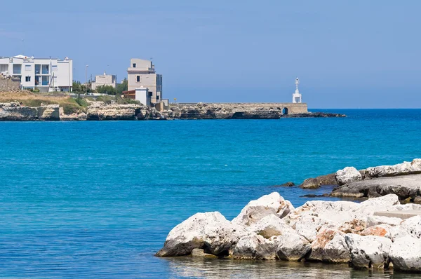 Panoramic view of Otranto. Puglia. Italy. — Stock Photo, Image