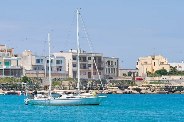 Vista panorámica de Otranto. Puglia. Italia . — Foto de Stock