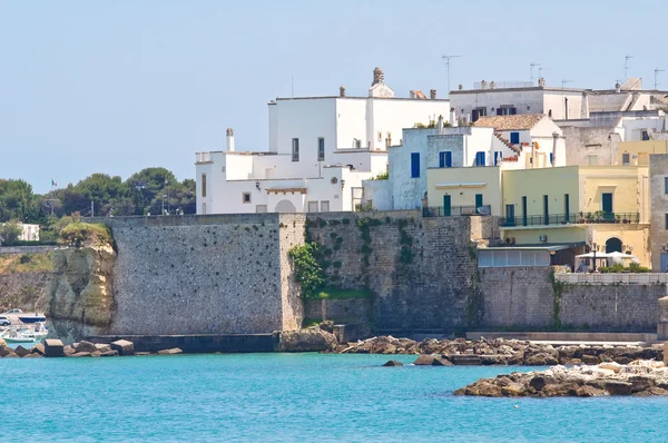 Panoramatický pohled na otranto. Puglia. Itálie. — Stock fotografie