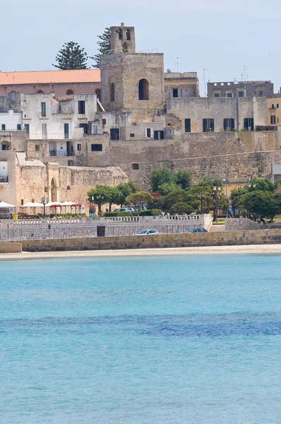 Panoramavy över otranto. Puglia. Italien. — Stockfoto