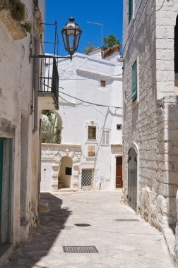 alleyway. Ostuni. Puglia. İtalya.