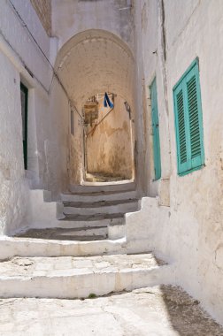 alleyway. Ostuni. Puglia. İtalya.