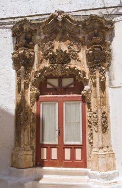 ciraci evi. Ostuni. Puglia. İtalya.