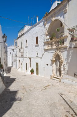 alleyway. Ostuni. Puglia. İtalya.