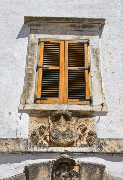 Piskoposun Sarayı. Ostuni. Puglia. İtalya. — Stok fotoğraf