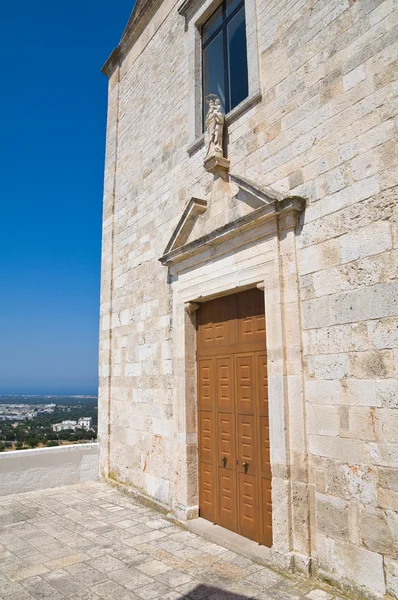Εκκλησία της Οσίας Μαρίας della Στέλλα. Ostuni. Puglia. Ιταλία. — Φωτογραφία Αρχείου