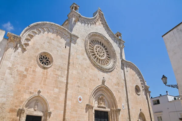 Katedralen i Ostuni. Puglia. Italia . – stockfoto