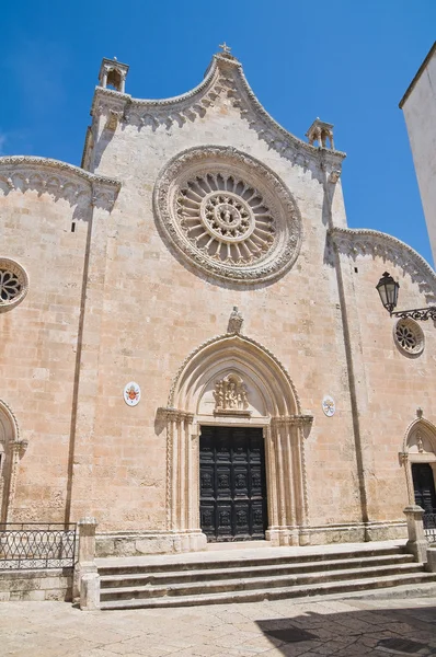 Katedra w Ostuni. Puglia. Włochy. — Zdjęcie stockowe