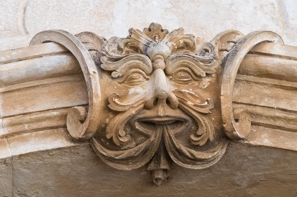 Palácio Giovine. Ostuni. Puglia. Itália . — Fotografia de Stock