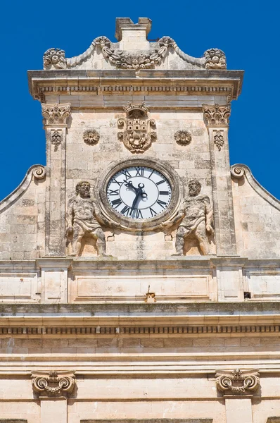 Town Hall Building. Ostuni. Puglia. Italy. — Stock Photo, Image