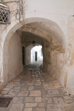 alleyway. Ostuni. Puglia. İtalya.