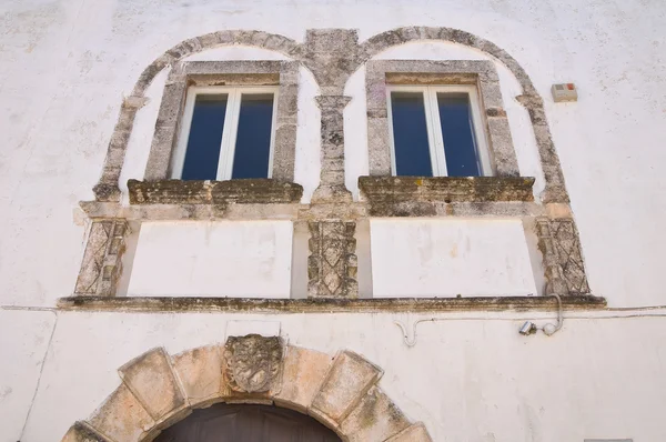 Seminariet palace. Ostuni. Puglia. Italien. — Stockfoto