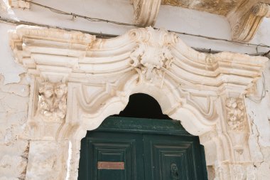 jurleo Sarayı. Ostuni. Puglia. İtalya.