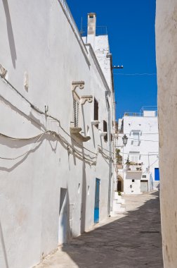 alleyway. Ostuni. Puglia. İtalya.