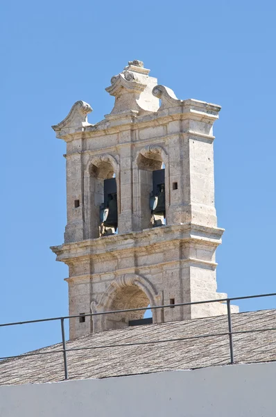 Kostel carmine. Ostuni. Puglia. Itálie. — Stock fotografie