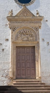 santo spirito Kilisesi. Ostuni. Puglia. İtalya.